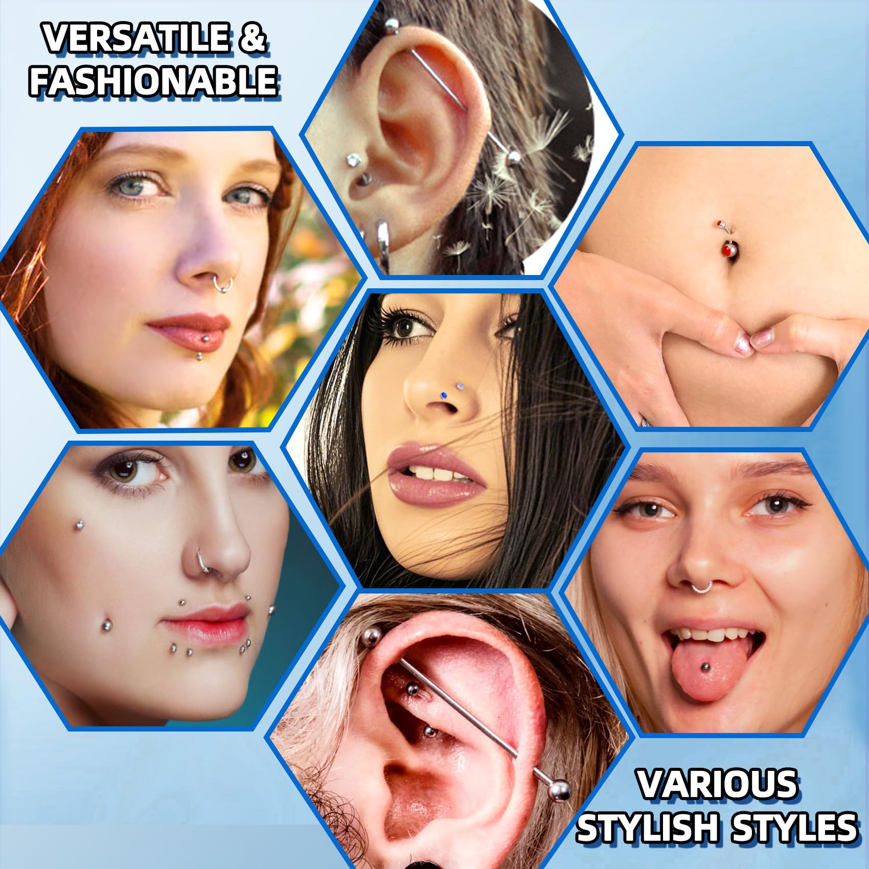 Etui piercing TKKUY, solution compacte pour domicile ou studio