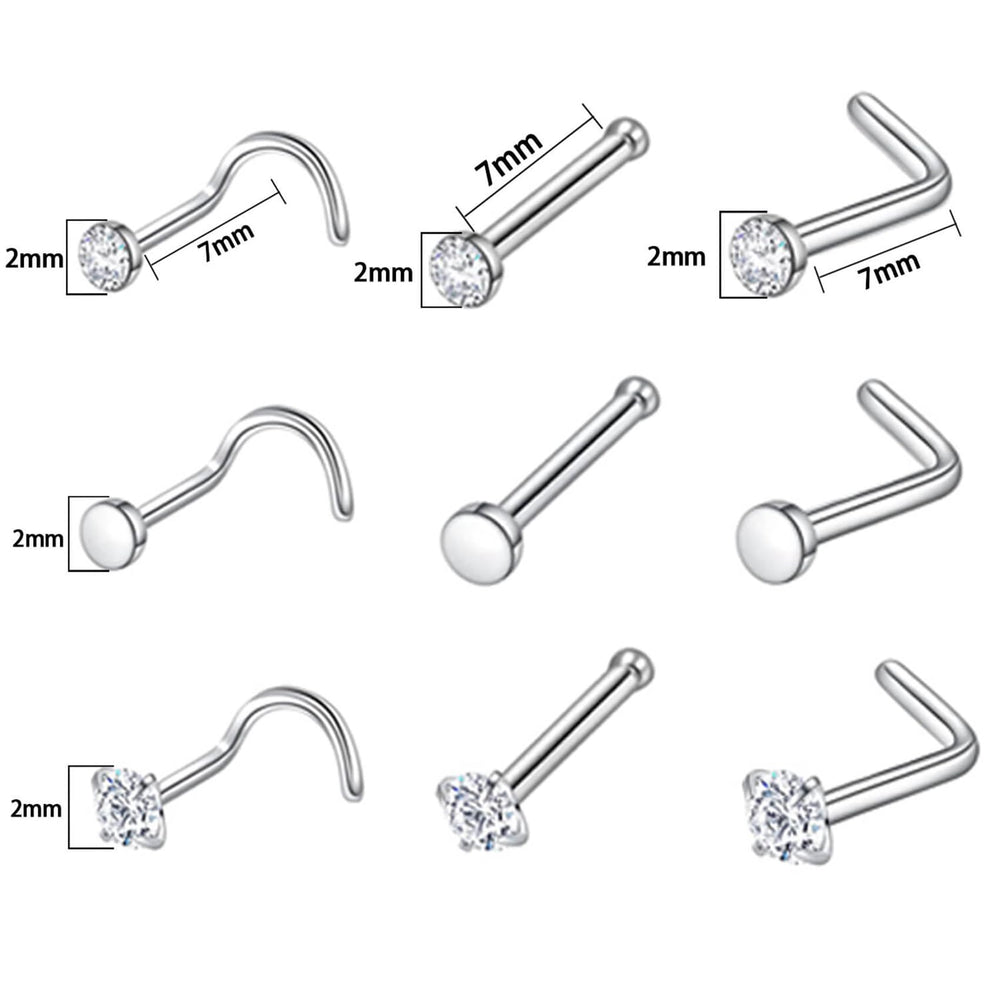 TKKUY outils piercing: pinces et pièces pour une séance propre.