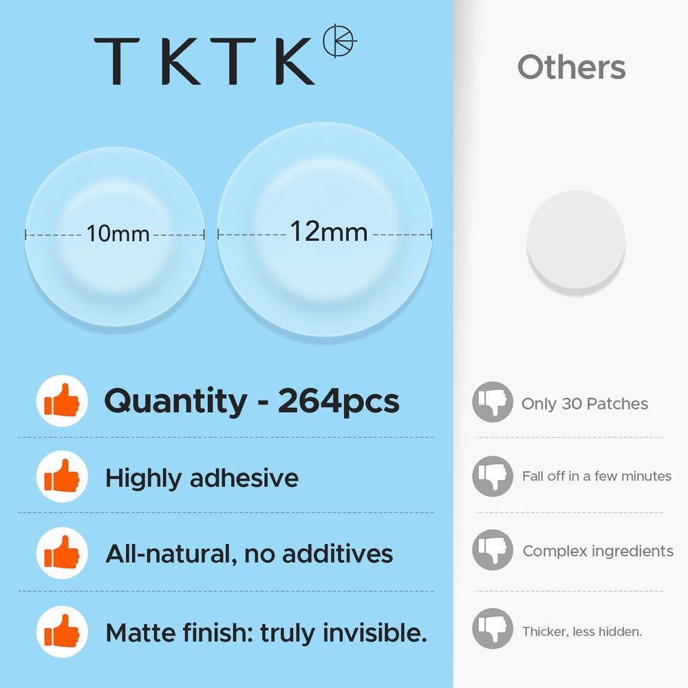 TKTK patch sans parfum et sans additifs chimiques.
