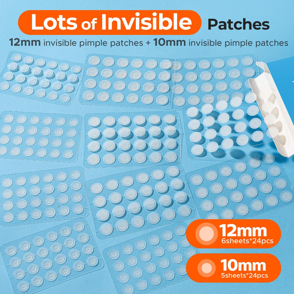 Patch TKTK applique facilement sur peau propre pour une couverture discrète.