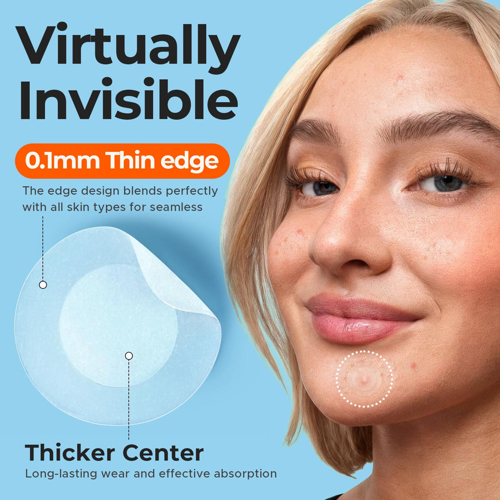 Patch TKTK invisibles, 12 mm, couverture plus large pour imperfections plus visibles.