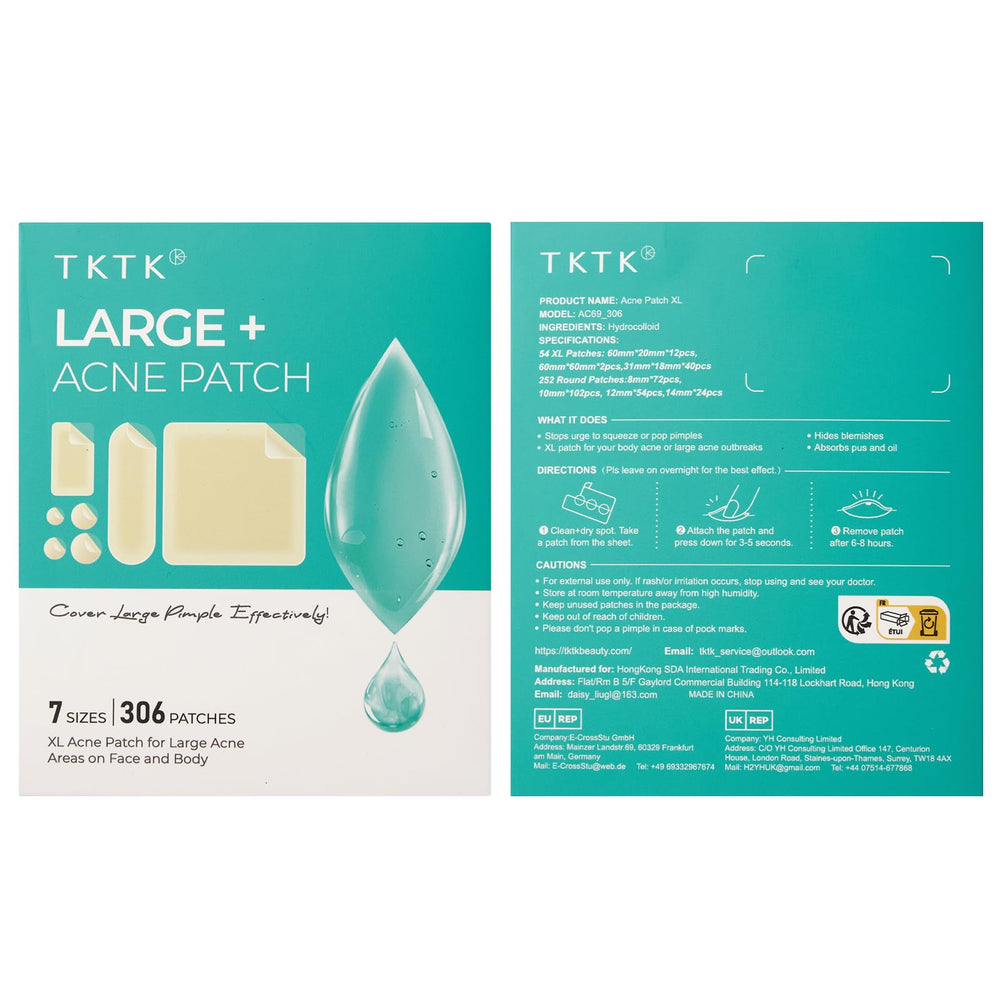 Patch TKTK 14 mm, patch plus grand pour zones étendues.