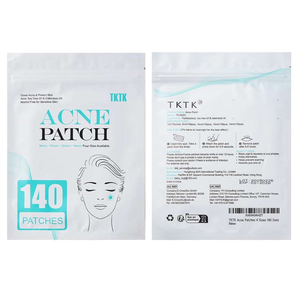 Patch TKTK avec huile d’arbre à thé et calendula.
