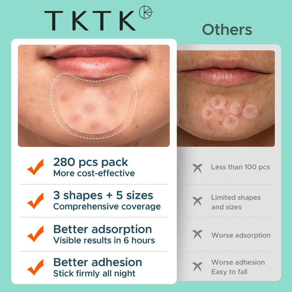 Patch hydrocolloide TKTK 12mm pour gros boutons.