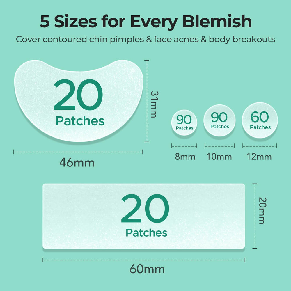 Patch hydrocolloide TKTK 8mm pour petites imperfections.