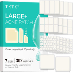 Patch hydrocolloide TKTK pour le dos, absorption efficace pour les grandes zones.