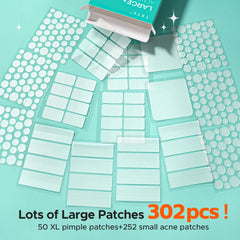 Patch hydrocolloide TKTK pour le torse, traitement ciblé des zones larges.