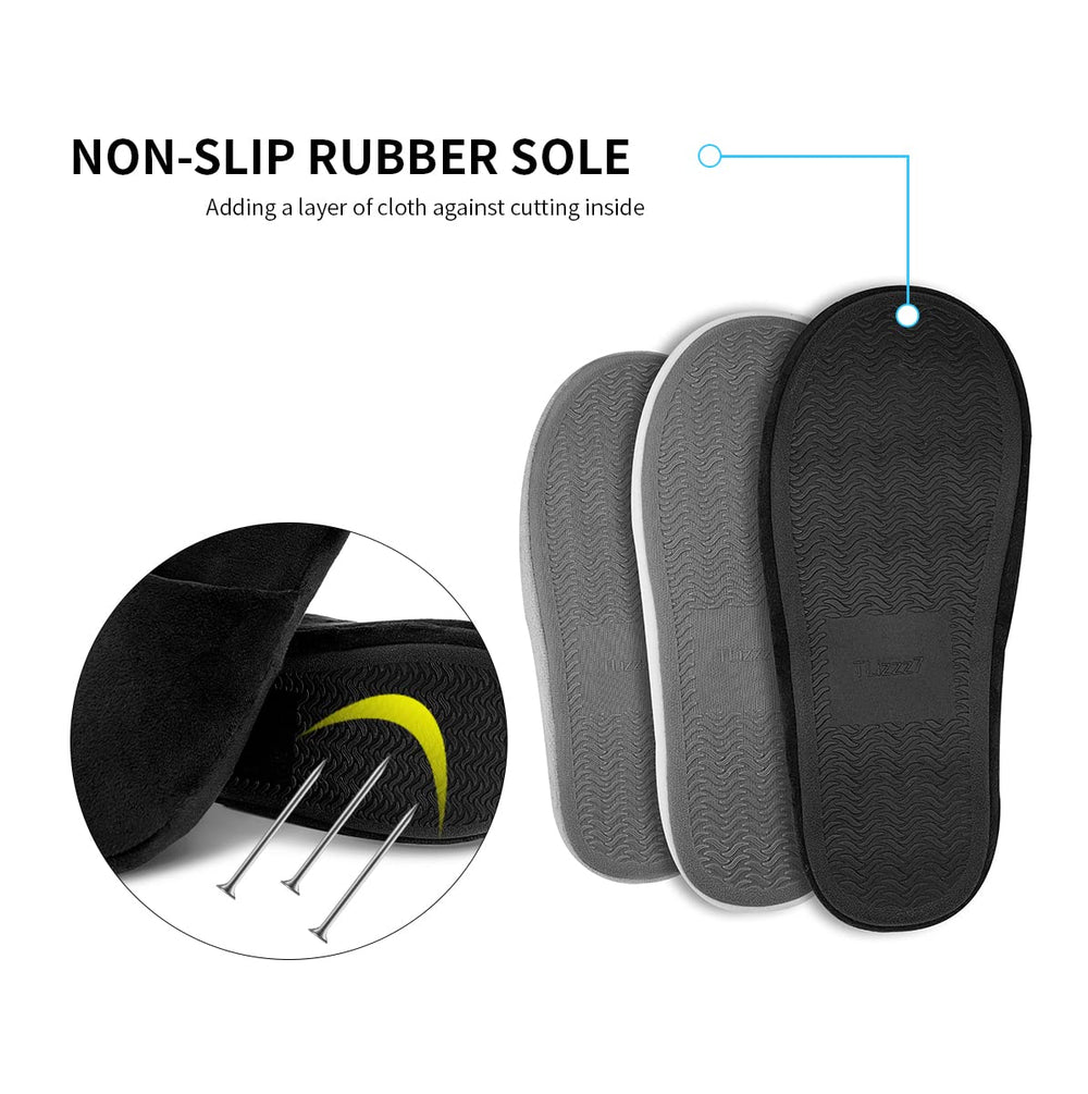 Chaussons Tlizzz7 antiderapants pour usage intérieur et extérieur.