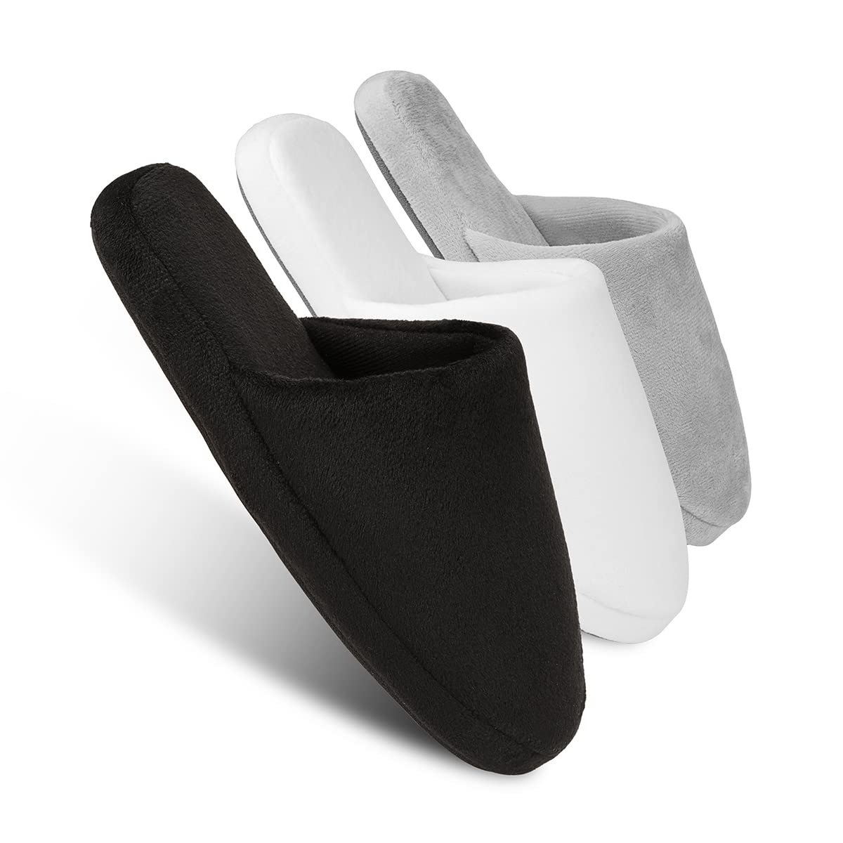 Chaussons Tlizzz7 coton-memoire offrant un confort luxueux pour hôtel et maison.