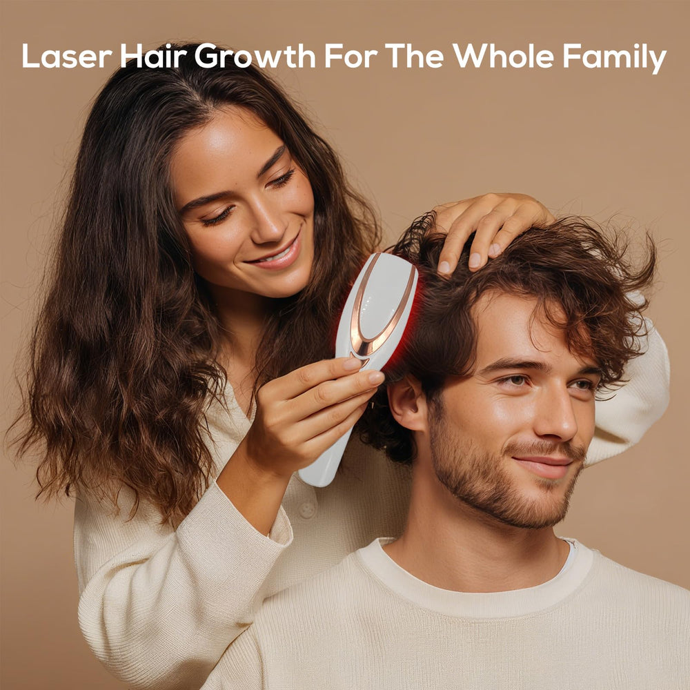 TMOSSO peigne laser contact cuir chevelu pendant l'application