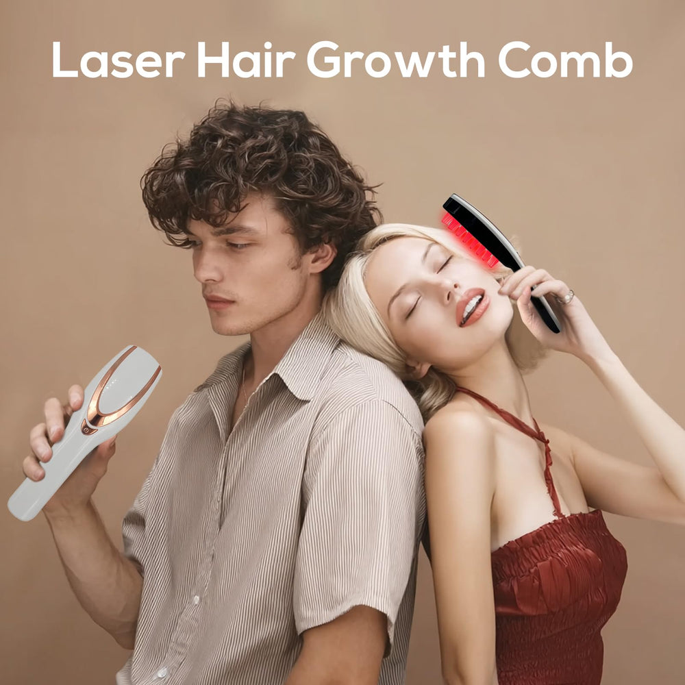 TMOSSO peigne laser en main, démonstration d'utilisation aisée