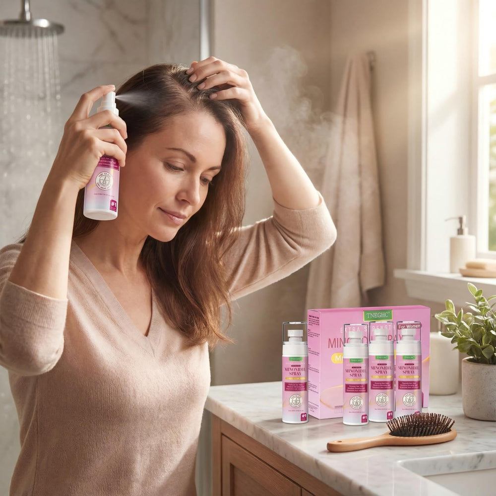 Parfum léger du spray Minoxidil 5% de TNEGHC pour un usage quotidien