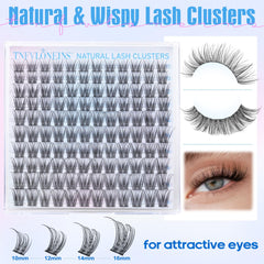 TNFVLONEINS cils-amas-naturels-10-16mm pour un regard subtil et élégant.