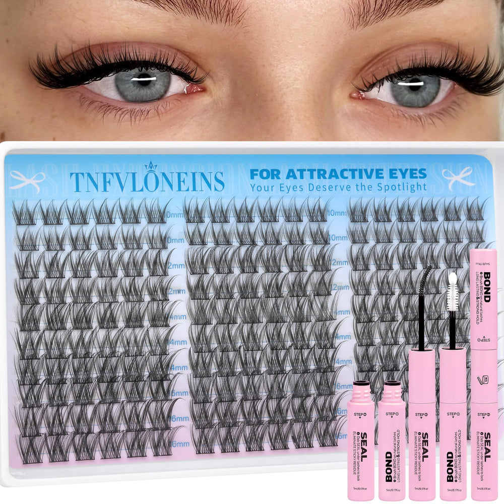 Confort visuel avec les cils TNFVLONEINS adaptés aux regards naturels.