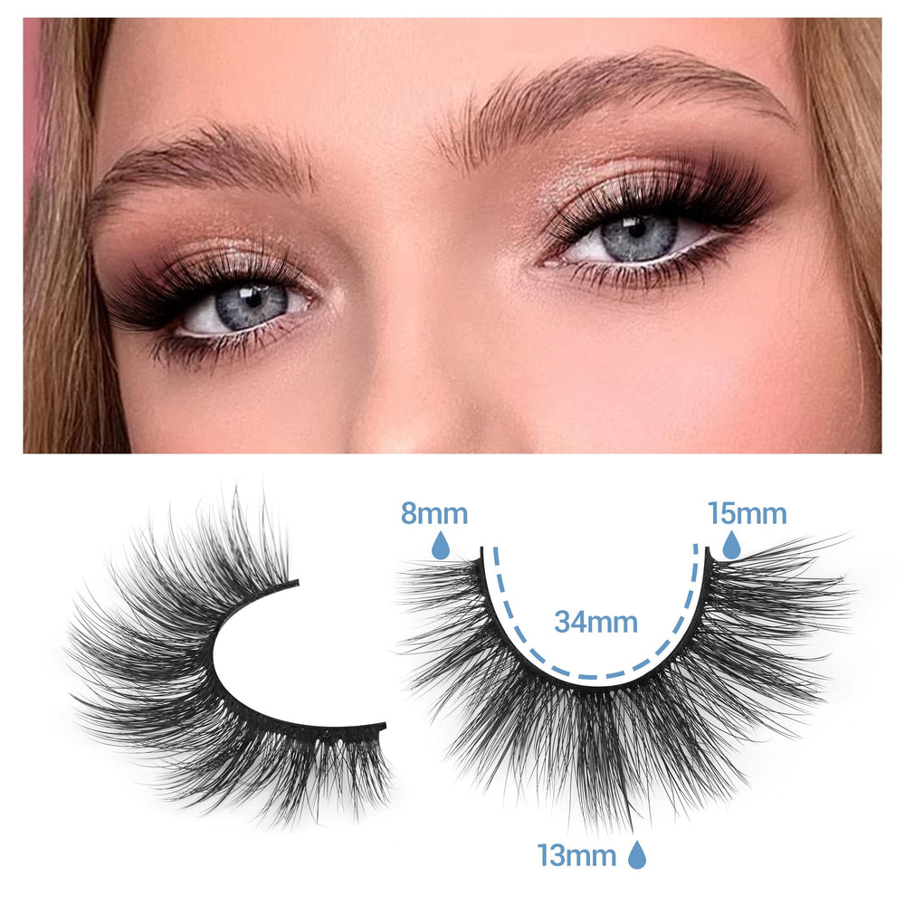 TNFVLONEINS cils effet félin 14mm pour un regard élégant et allongé.
