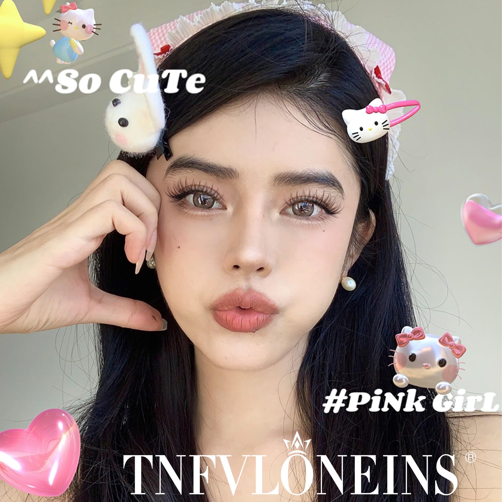 TNFVLONEINS cils 9-12mm pour un look naturel et soutenu.