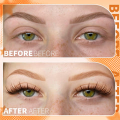 TNFVLONEINS – cils individuels bruns wispy pour un regard léger et naturel.
