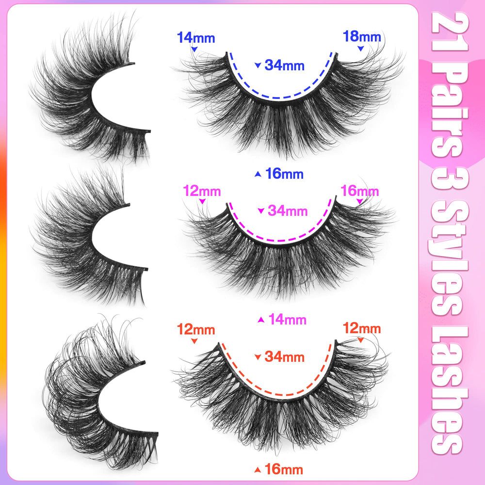 Cils mink pelucheux 12-18mm TNFVLONEINS, volume doux pour un regard quotidien.