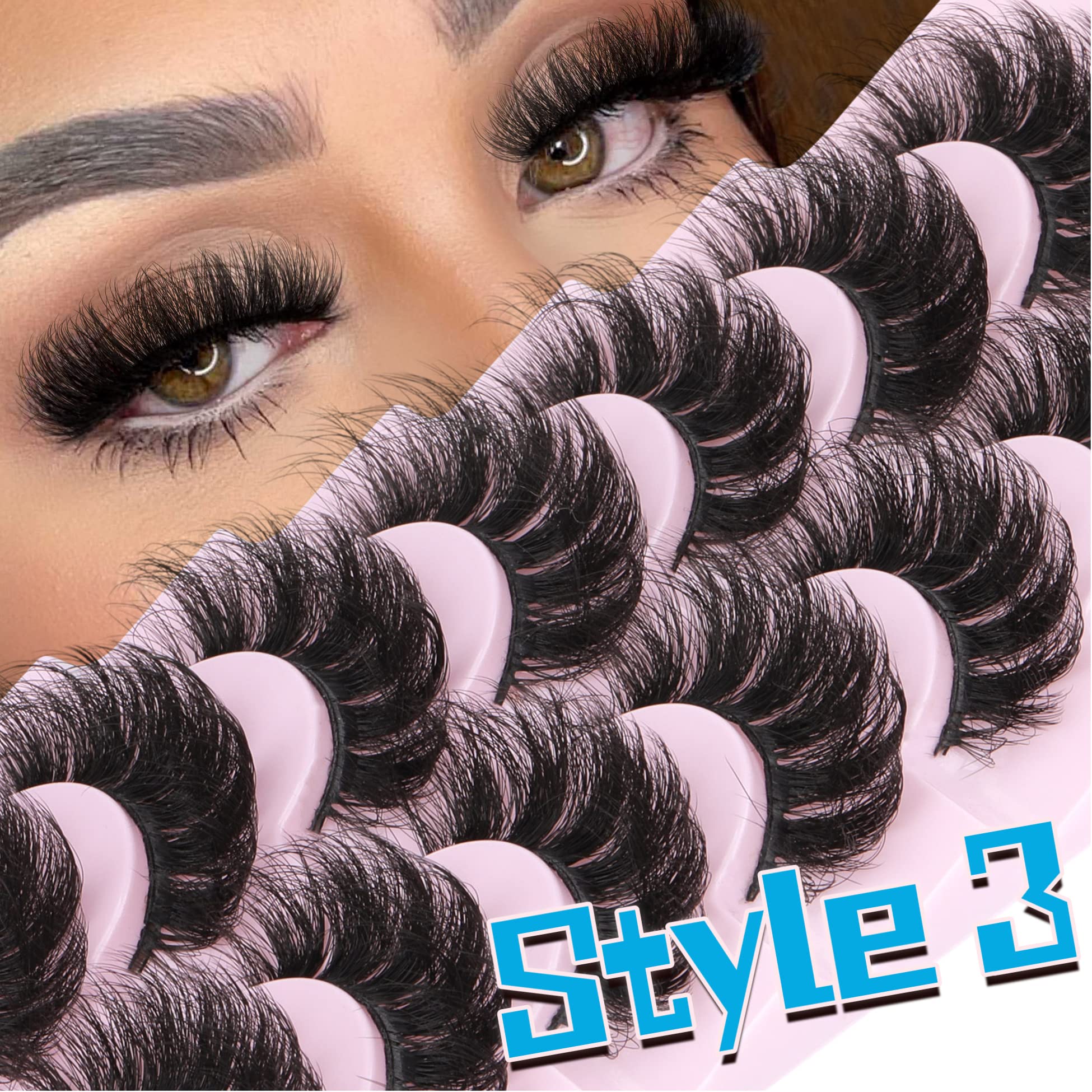 Cils vison naturel, look discret et élégant avec TNFVLONEINS.