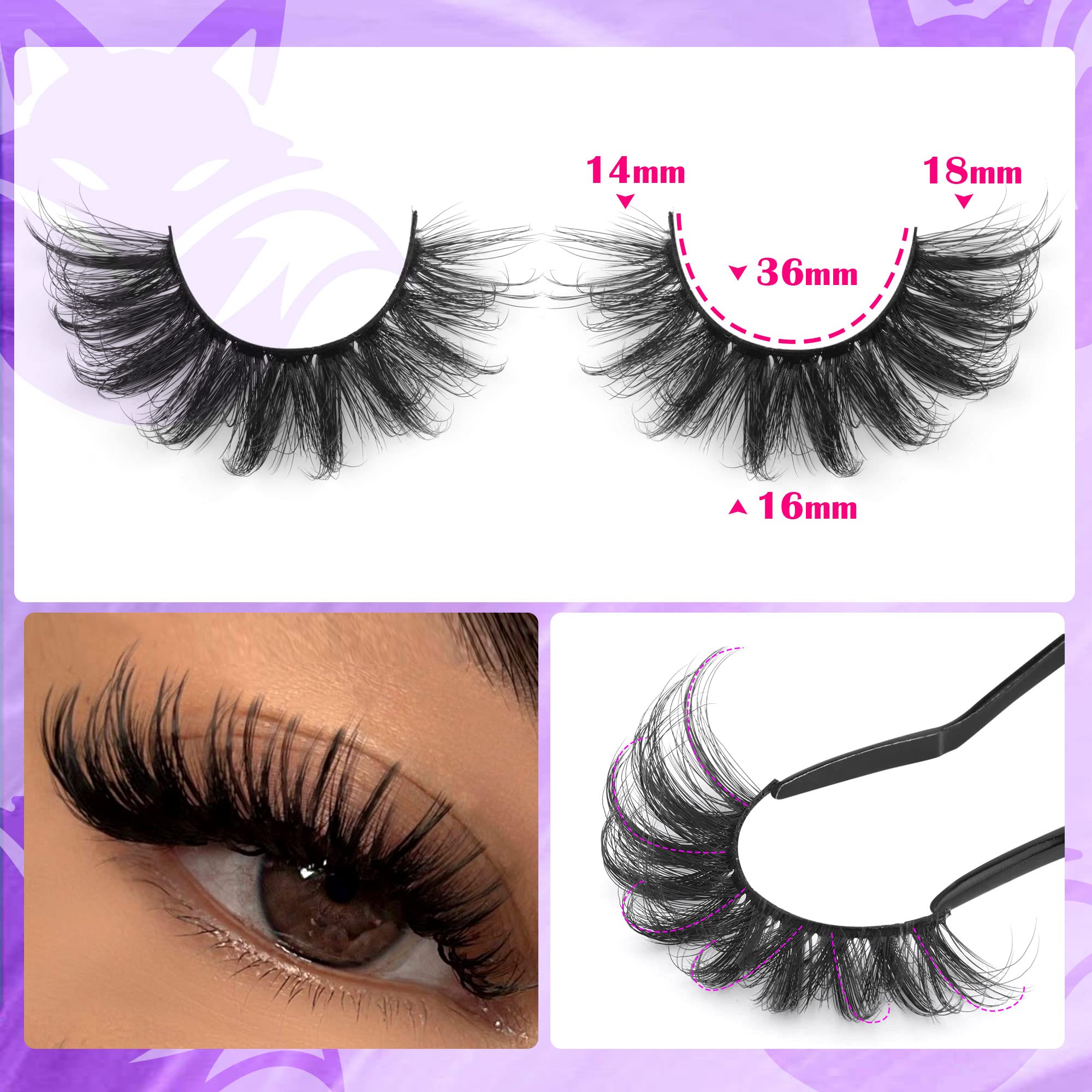 Cils TNFVLONEINS volume multi offrent un fini dense sans effort