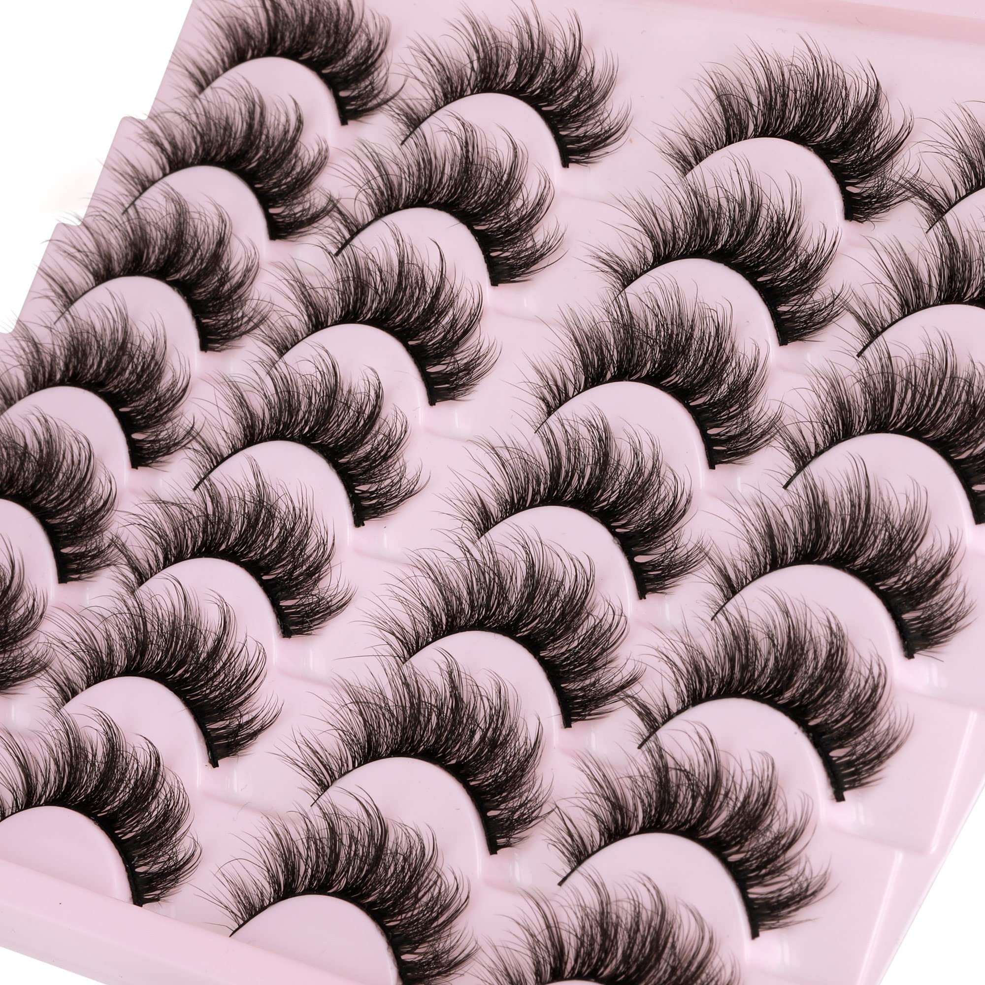 TNFVLONEINS cils wispy pour style quotidien naturel