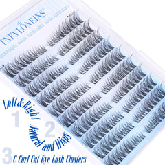 TNFVLONEINS clusters longueur 9-12 mm look sur mesure et précision