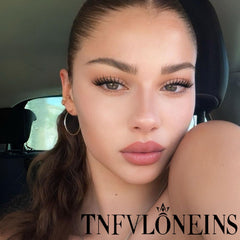 TNFVLONEINS ensembles cils wispy: effet fluffy qui agrandit visuellement les yeux