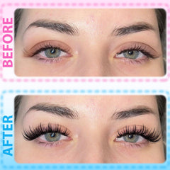 TNFVLONEINS Manga Lash Clusters – mix 10-16 mm pour personnaliser votre style.