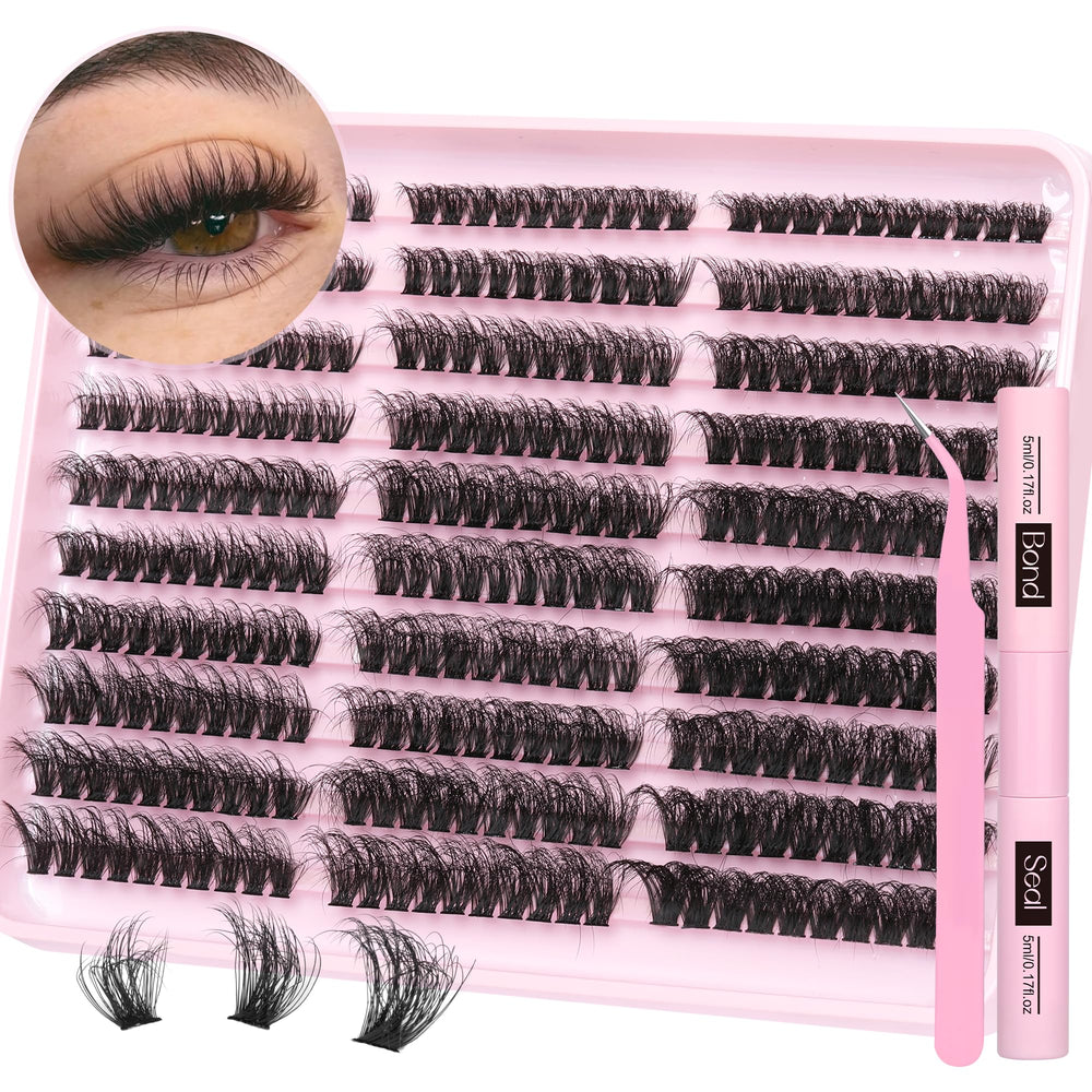 TNFVLONEINS extensions fluffy 60D-80D-100D pour un regard volumineux.