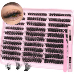 TNFVLONEINS extensions fluffy 60D-80D-100D pour un regard volumineux.