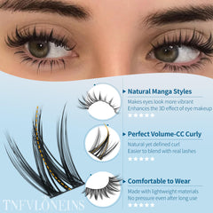 TNFVLONEINS grappes féériques: regard accentué et yeux expressifs.
