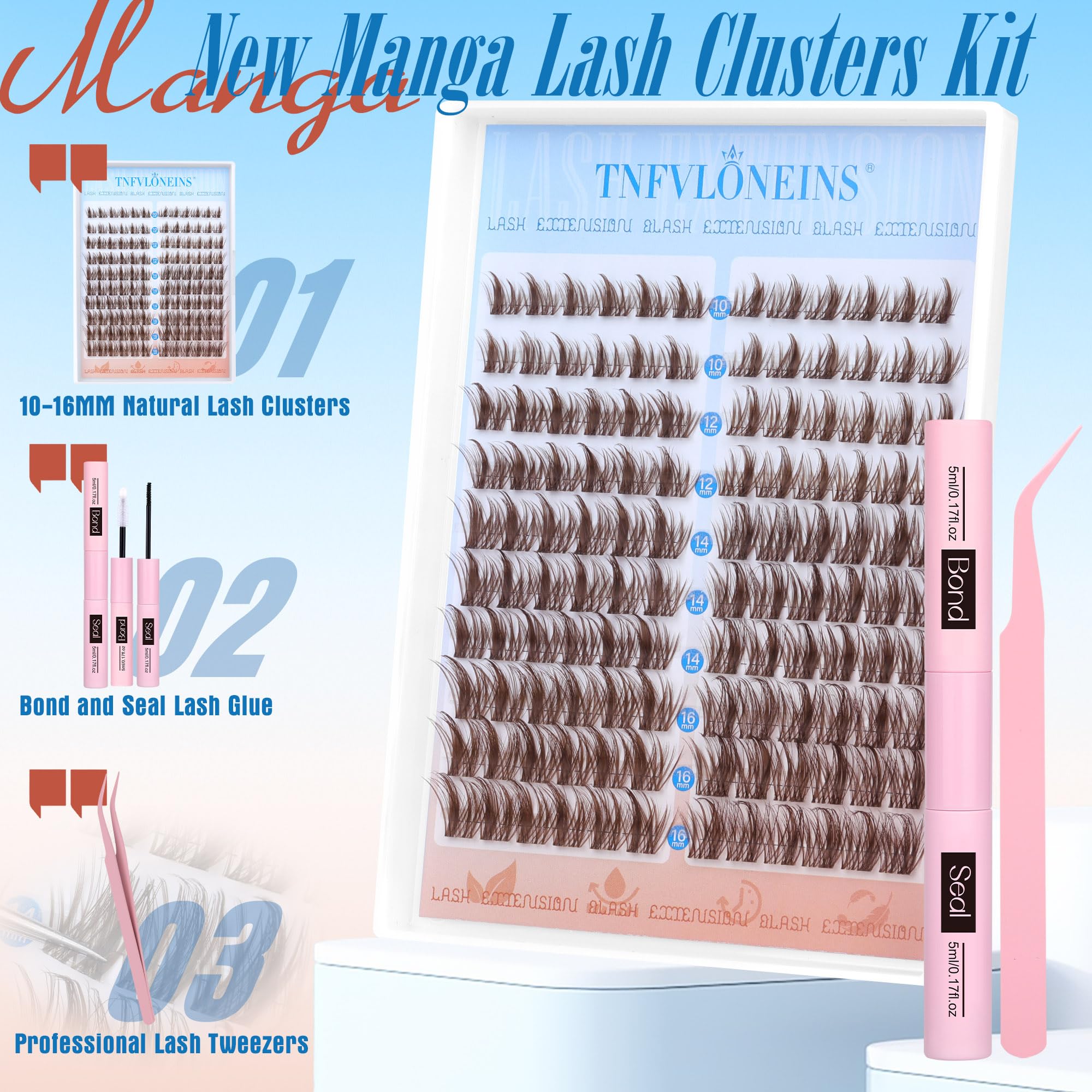 Colle et scellant inclus dans le kit TNFVLONEINS