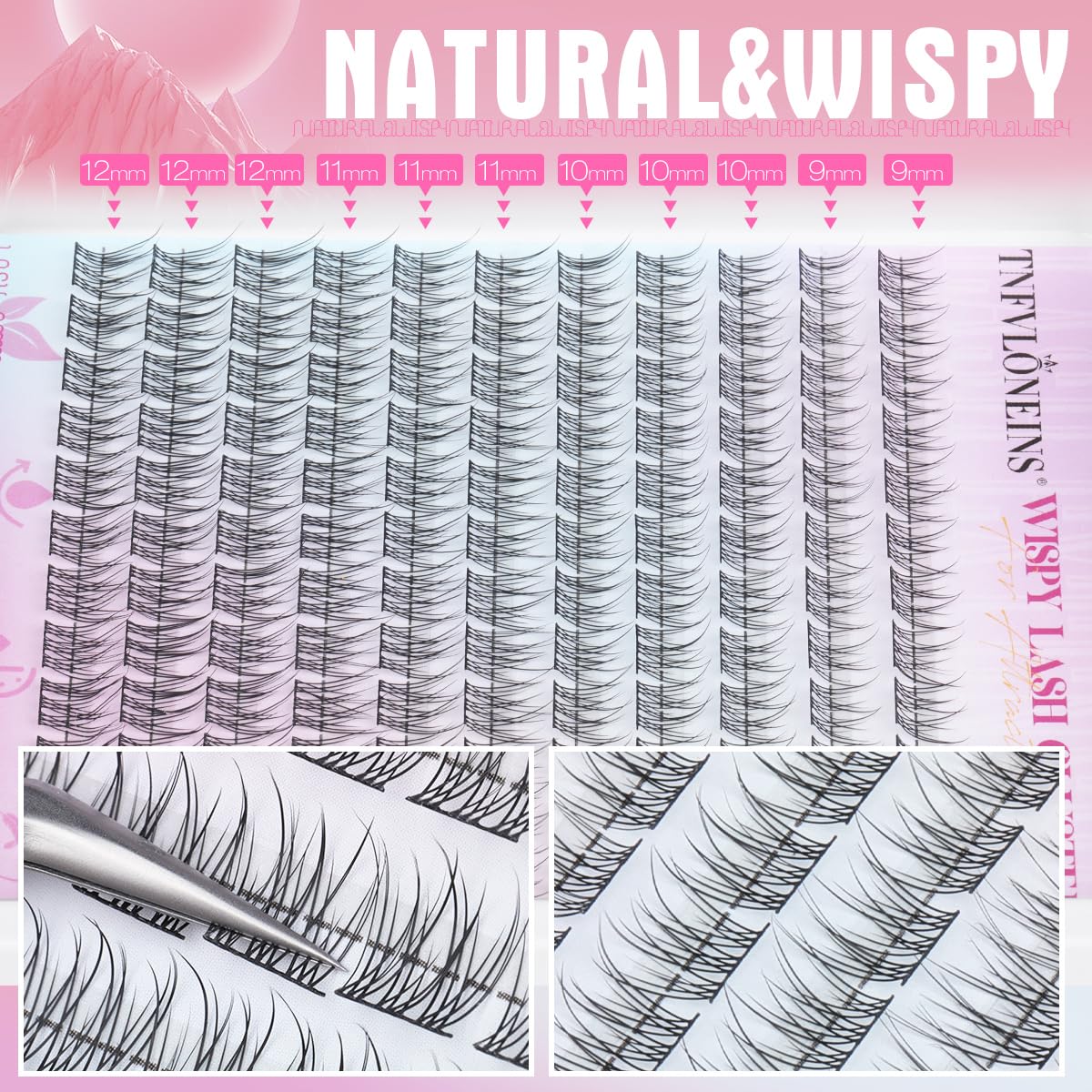 TNFVLONEINS kit-diy-cils pour une utilisation à domicile.