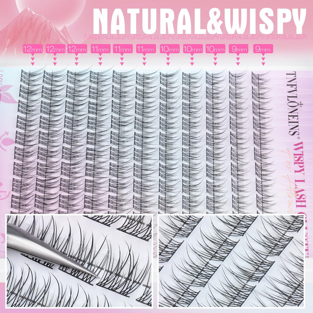 TNFVLONEINS kit-diy-cils pour une utilisation à domicile.