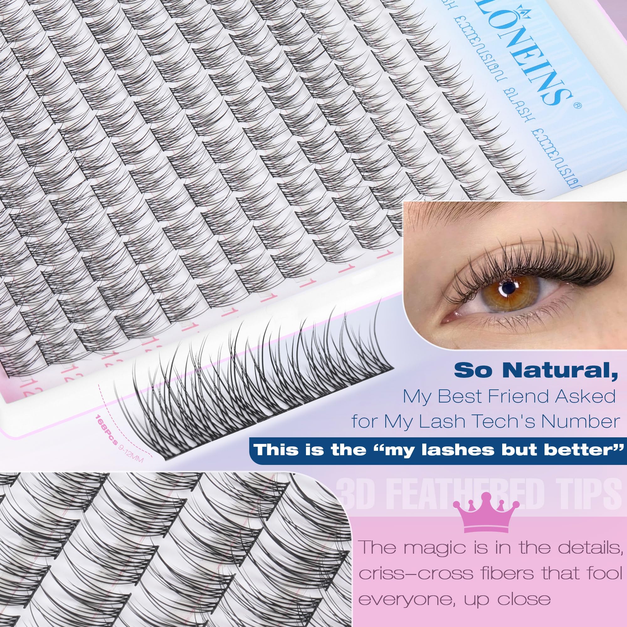 TNFVLONEINS kit mise en place à domicile pour beauté des cils