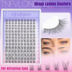TNFVLONEINS cils effiles 8-16mm pour un regard allonge et subtil.