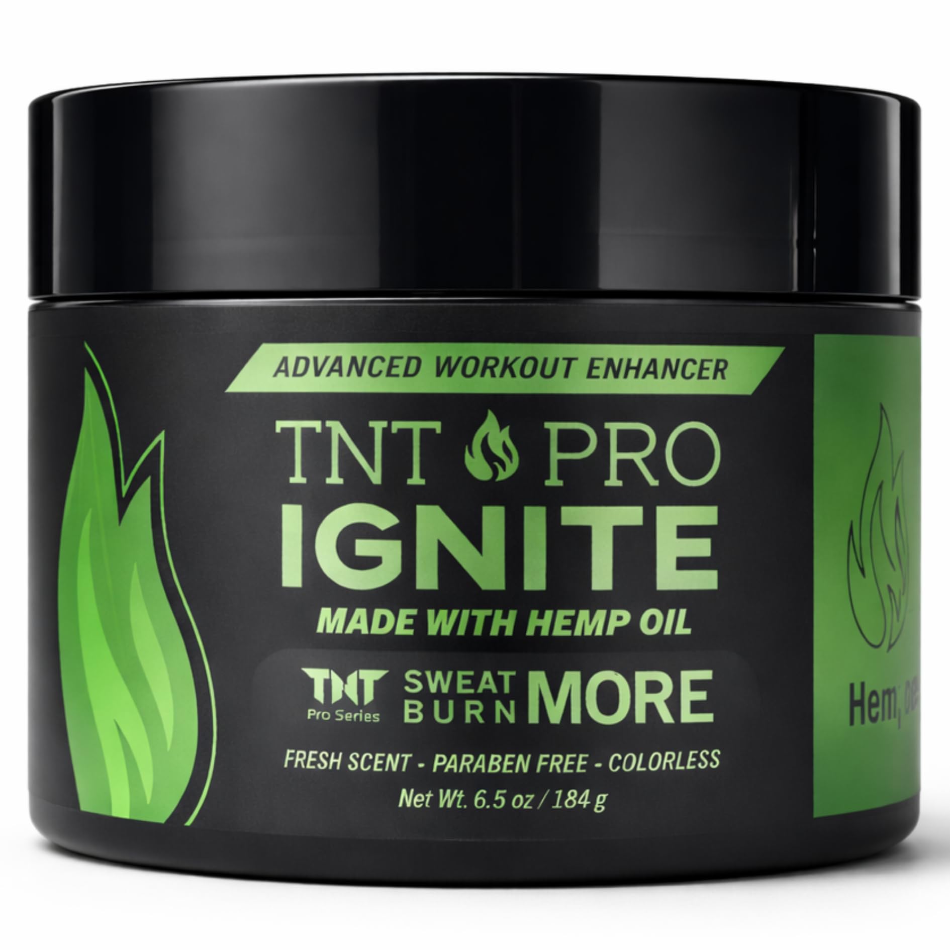 TNT Pro Ignite Sweat Cream, bouteille prête à l’emploi pour pré-entraînement chauffant et activation musculaire