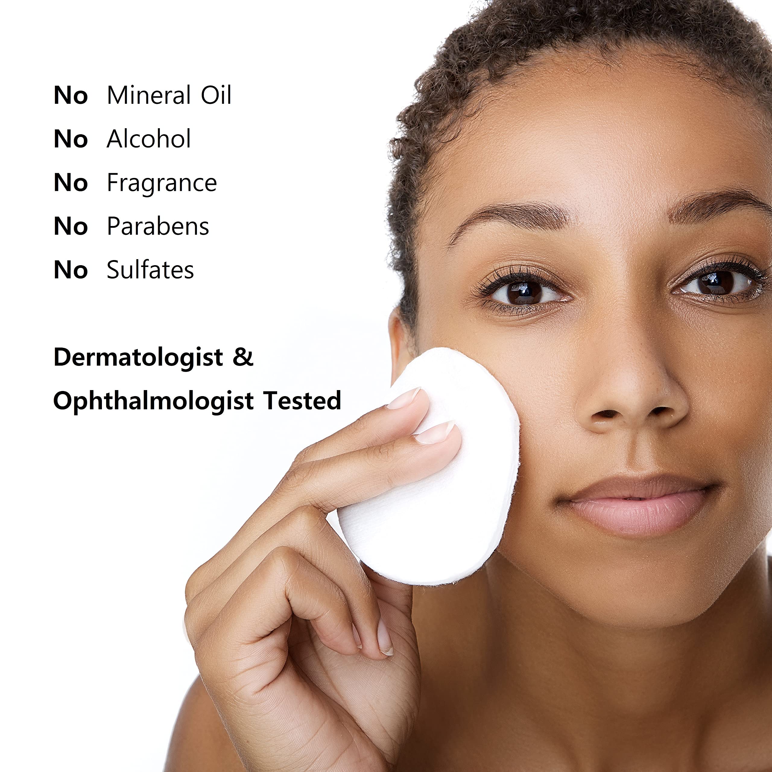 TO DO LIST application sur visage et yeux, démaquillage respectueux et efficace.