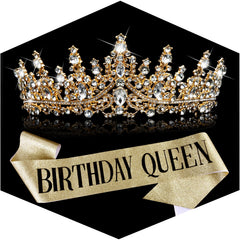 TOBATOBA couronne anniversaire brillante pour rendre chaque fête mémorable