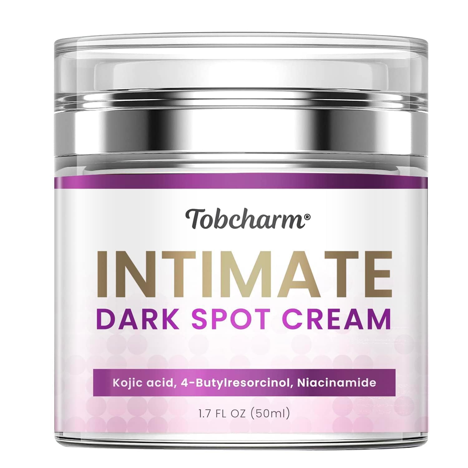 Tobcharm Crème éclaircissante Zone intime: éclaircit les taches pour un teint homogène.