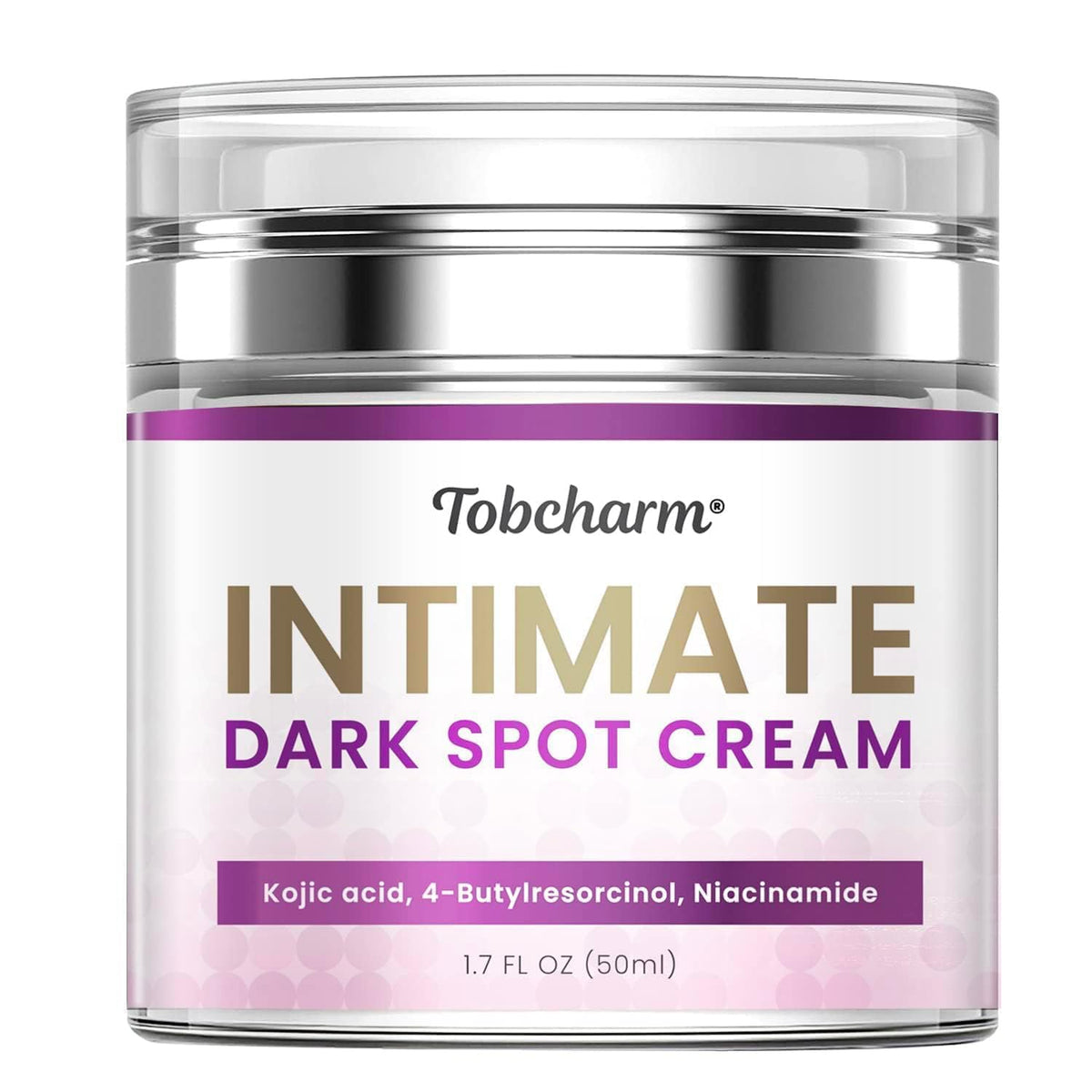 Tobcharm Crème éclaircissante Zone intime: éclaircit les taches pour un teint homogène.