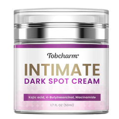 Tobcharm Crème éclaircissante Zone intime: éclaircit les taches pour un teint homogène.