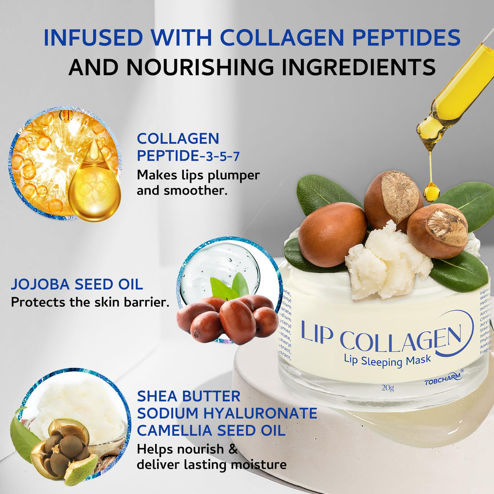 Tobcharm Ingrédients Peptides — action ciblée sur les ridules.