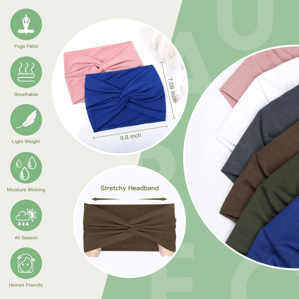 Bandeau Tobeffect extra-large, vue arrière, look chic et pratique.