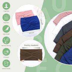 Bandeau Tobeffect extra-large, vue arrière, look chic et pratique.
