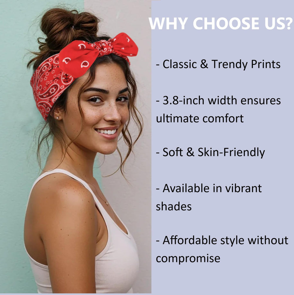Bandeau Tobeffect boho deux-en-un pour varier look quotidien.