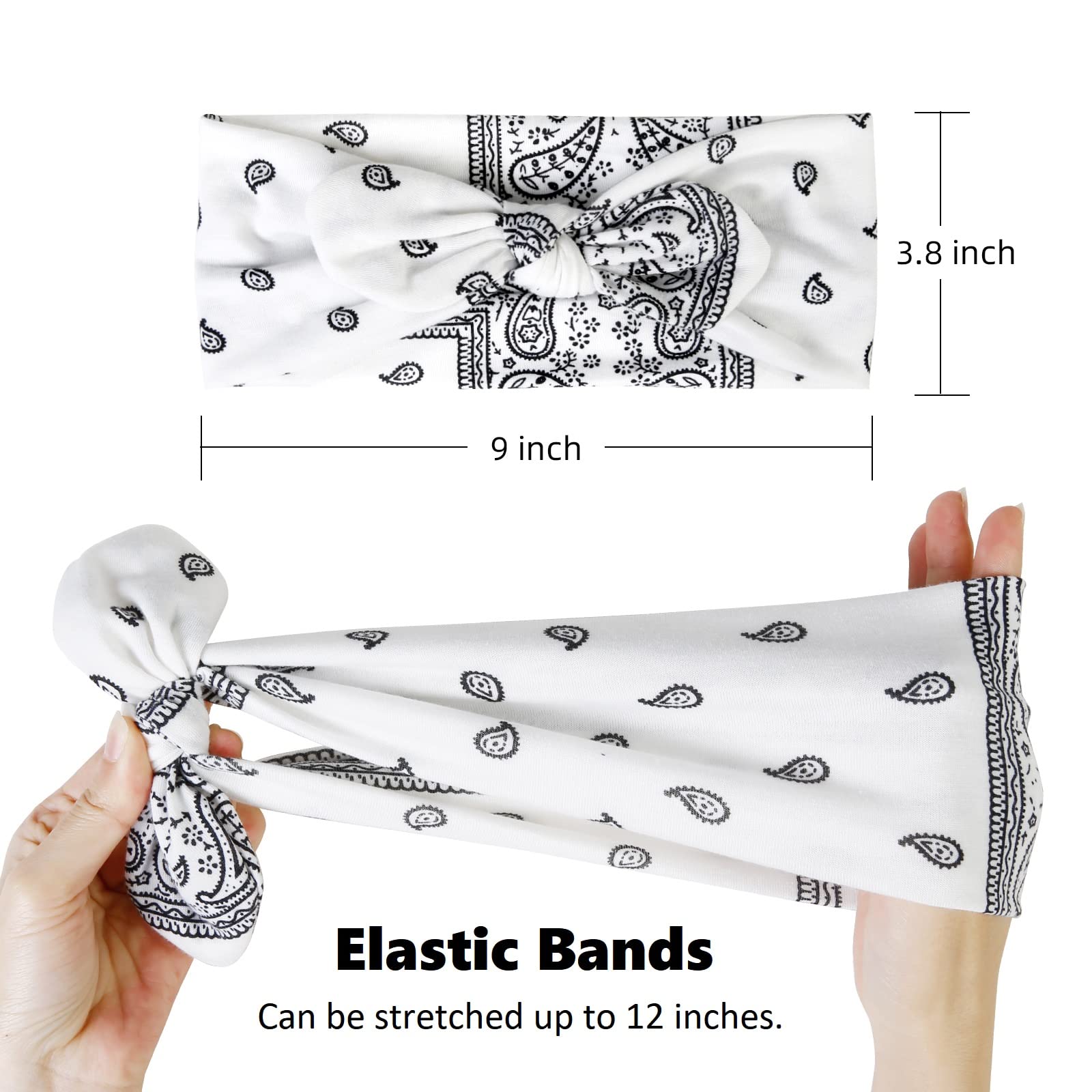 Tobeffect bandana rouge avec nœud, style audacieux pour sorties et fêtes.