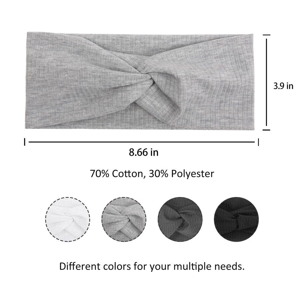Bandeau Tobeffect twist bleu: accessoire polyvalent pour sport et quotidien