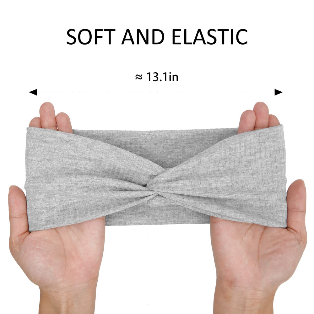 Bandeau côtelé Tobeffect, tissu extensible doux pour toutes les têtes