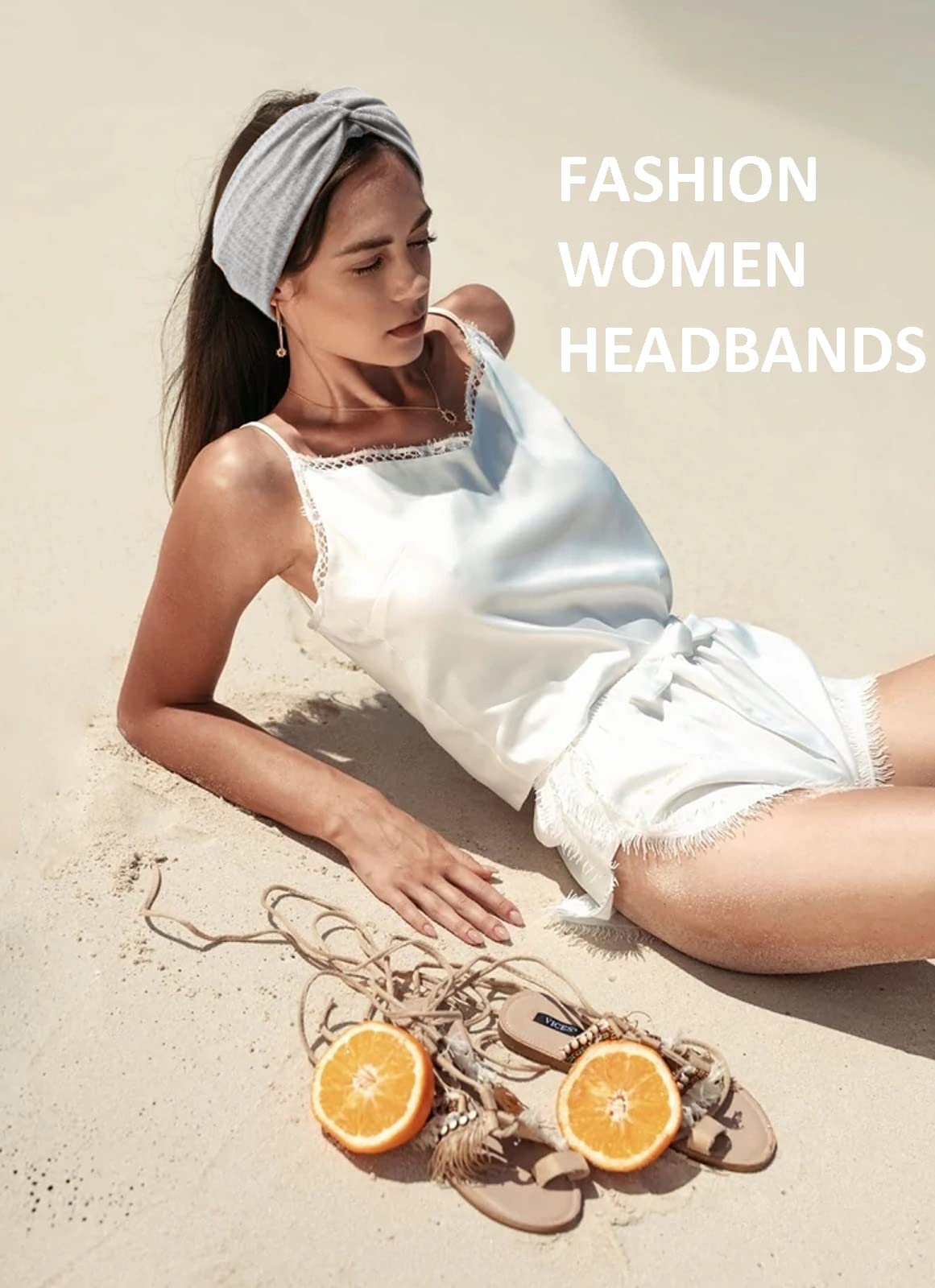 Bandeau antiglisse Tobeffect gris clair pour activités quotidiennes
